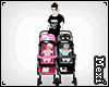 Ava-Twins Stroller -Male