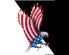 us flag eagle