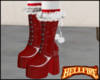 Xmas Fur Boots *Red