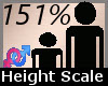 Height Scale 151% F