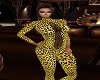 Yellow Leopard Bodysuit