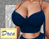 Cargo Blue Corset