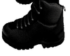 black hiking boots f