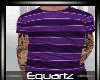 Purple Striped T-Shirt