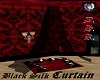 Black Silk Curtains