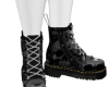 NPC - Boot Skull Black