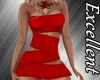 Sexy Red Bands Dress