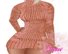 *S Pumpkin Sweater Dress