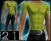 *21* Male Outfit green
