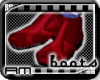 [AM] Red Racing Boots