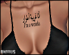 'A' Arabic tattoo