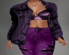 SM Purple Denim Jacket