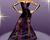 Gothic purple dress