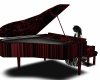 darkredbrown music piano