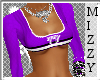 mz* sport top(purple)