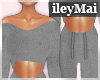i| Cozy Knit Grey