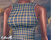 ﾶ Plaid dress