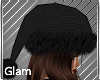 Holiday Black Fur Hat