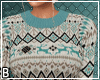 Teal Christmas Sweater
