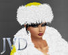 JVD Yellow Fur Hat