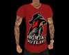 HGN3402Outlaw Red Tee