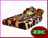 Leopard Print Small Bed