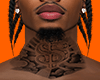 Money neck tat