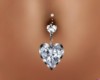 Heart Diamond Piercing