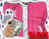 Pink Bear Big  Puffer