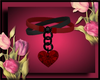 Crystal Red Heart Collar