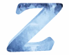 ICE Blue Letter Z