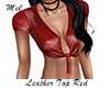 Leather Top Red RLS