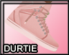 [T] Durtie pink shoes