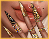 ZY: Queens Gold Nails