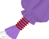 PurpleSleeves Red Spikes