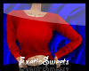 ES} Red Sweater Top