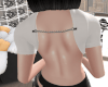 White Chained Tee