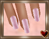 T♥ Soft Pink Nails