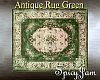 Antique Rug Green