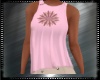 Pink Daisy Open Back Top