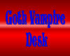 Goth Vampire Desk