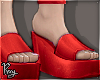 Red Sandals