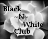 White N Black Club Room