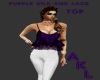 AKL Purple silk and lace