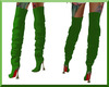 ~ Green Thigh Boots