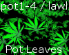 Pot Leaves DJ Light
