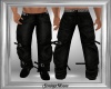 Black Strap Pants