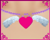 A~ Winged Heart Necklace