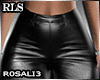 Leather pants black RLS