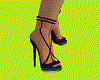 purple & green heels